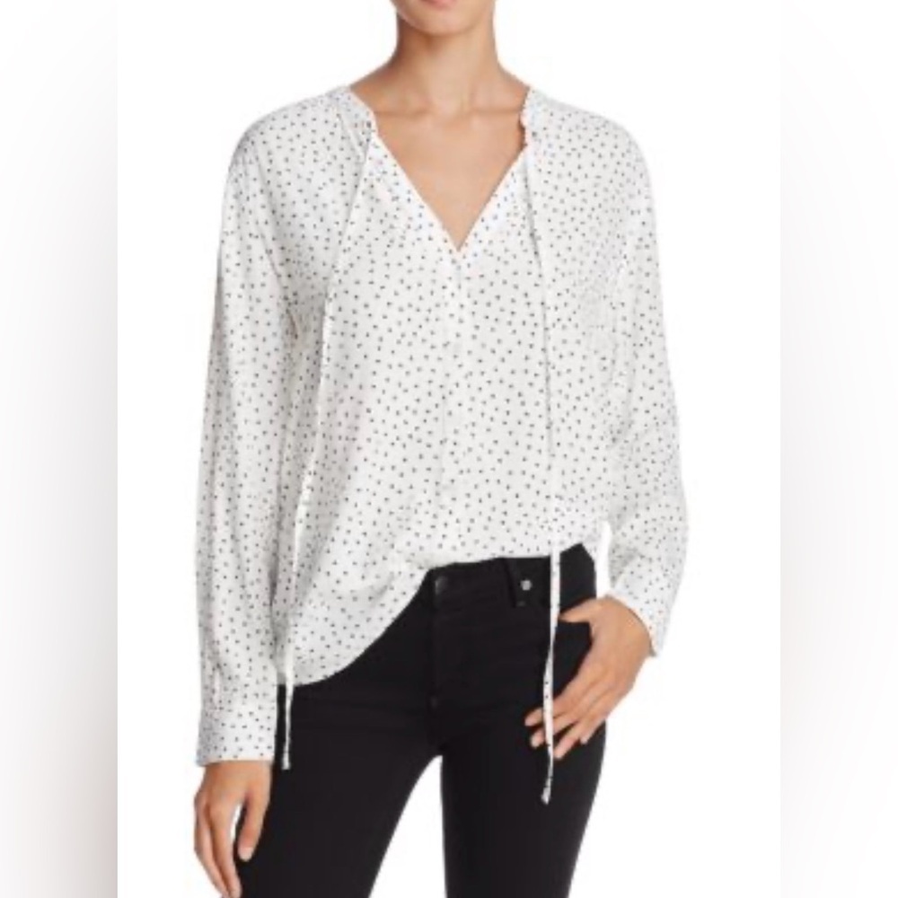 Rails
Casey Heart Print Blouse
size XS. EUC